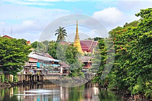 Old village in thai style, Chanthaburi