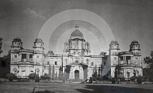 Old vintage 1900s photo of Railway staff college, Baroda