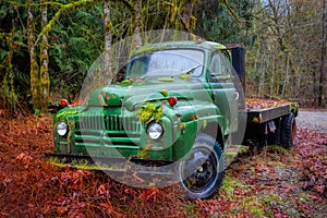 Old Vintage Abandoned Truck