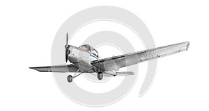 Old vintage airplane.