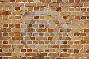 Old vintage brick wall brown colour background