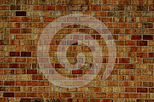 Old vintage brick wall texture background