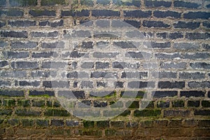 Old vintage bricks pattern background