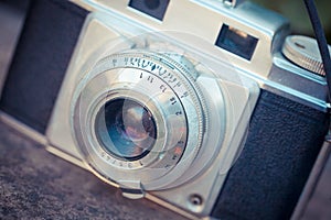 Old vintage camera