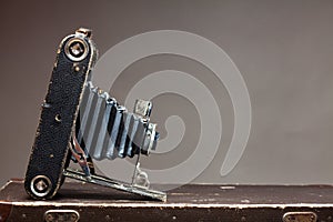 Old vintage camera