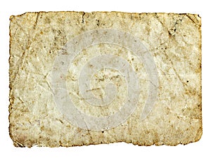 Old vintage cardboard card