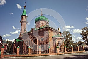 Old vintage church in Russia