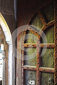 Old vintage door in Haridwar