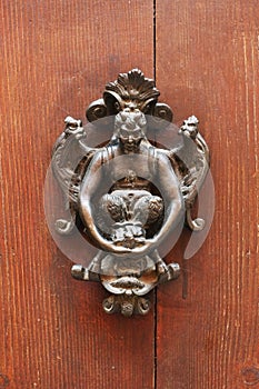 Old vintage door knocker