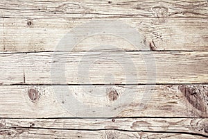 Old vintage faded natural wood background texture photo