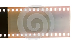 Old vintage film strip.Retro style