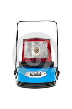 Old vintage flashlight