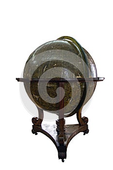Old vintage globe
