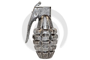 Old,vintage, grenade. Antique weapon photo