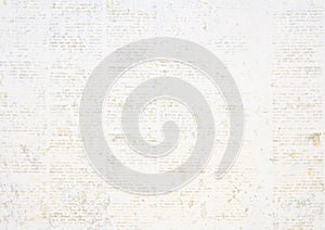 Old vintage grunge newspaper paper texture background