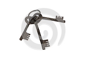 Old vintage keys