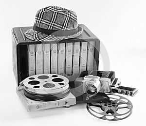 Old Vintage Movie Equipment
