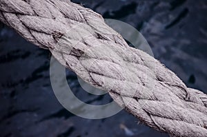 Old Vintage Naval Rope