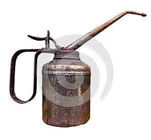 Old Vintage Oil Can