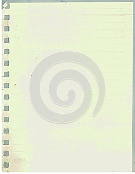 Paper notebook texture pattern background
