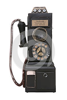 Old Vintage Pay Phone