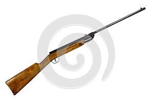 Old vintage pneumatic air rifle