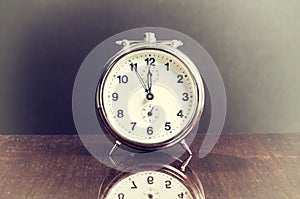 Old Vintage Table Clock