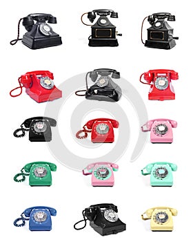 Old Vintage Telephones