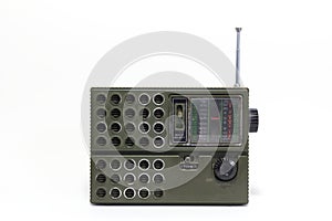 Old vintage transistor radio