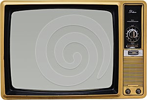 Viejo antiguo televisión 