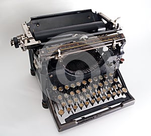 Old vintage typewriter