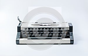 Old vintage typewriter