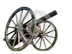 Old vintage war cannon