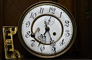 Old vintage watch dial