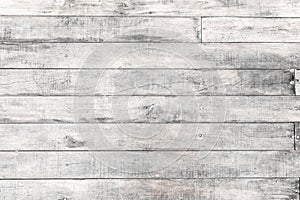 Old vintage white wood background texture, Seamless wood floor t