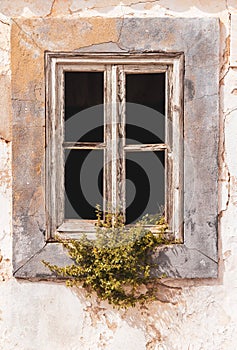 Old vintage window in Portugal