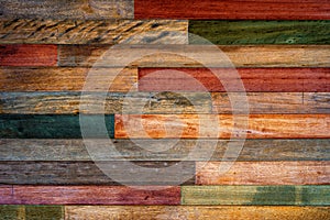 Old vintage wood textured wall background