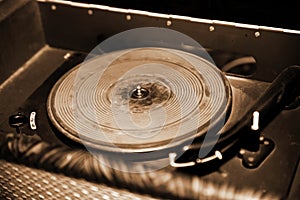 Old Vinyl player
