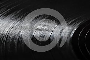 Old Vinyl Record Texture