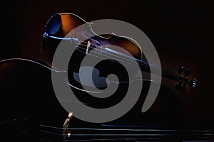 Old Violin And Cello