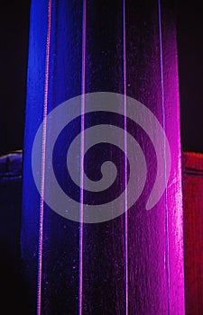 Old Violin Neck Details