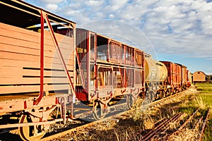 Old Vline Victorian Train Carriage