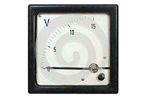 Old voltmeter