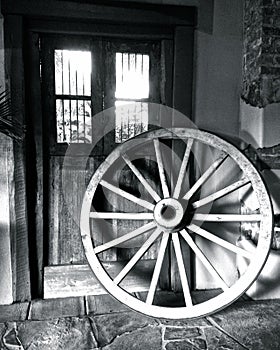 Old Wagon Wheel