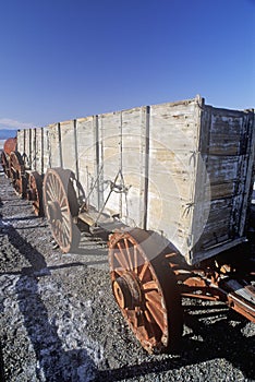 Old Wagons, Death Valley, California