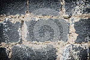 The old wall bricks texture