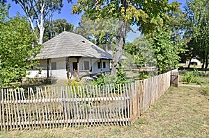 Old wall fence garden