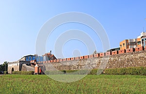 Old wall of Fongshan Kaohsiung Taiwan