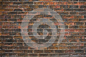 Old wall of red briks