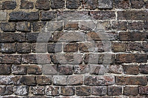 Old wall of red briks